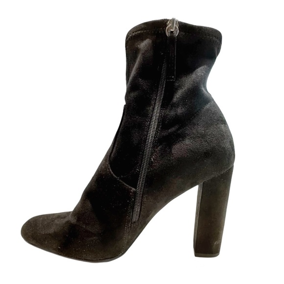 Steve Madden Women’s Suede Booties. Echo Black. Size 9.5 - Picture 4 of 16
